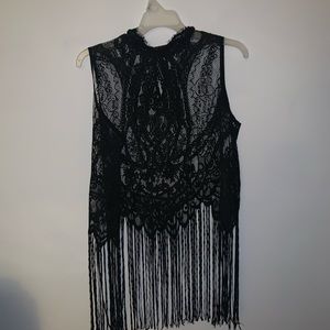 Lace See-through Top